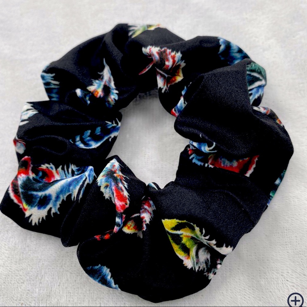 Feather Scrunchie